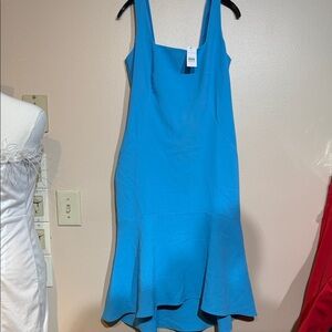Ann Taylor Vibrant Blue High Low Dress